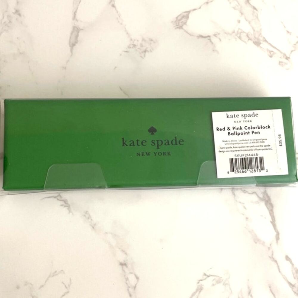 Kate Spade Choose One Ballpoint Pen, signature polka-dot gift box. NWT - Picture 5 of 5